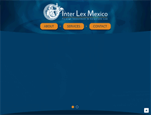 Tablet Screenshot of interlexmexico.com